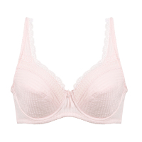 古今内衣女薄款古今文胸胸罩清仓特价聚拢大胸显小文胸全罩杯0140 00140浅粉 75B