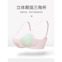 少女内衣无钢圈女高中生大学生发育文胸聚拢青春期薄款初中生胸罩 款式5:紫色 75B