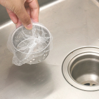 厨房通用垃圾水槽过滤网洗菜盆家用隔水袋防下水道堵塞提笼式滤网 100装
