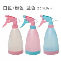 大号浇花壶塑料长嘴喷壶洒水壶花洒壶可爱家用园艺绿植盆栽浇花器 三色装（白色+粉色+蓝色）