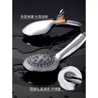 增压喷头浴霸花洒喷头套装热水器沐浴淋雨莲蓬头家用洗澡淋浴喷头 五档喷头[经典A款]