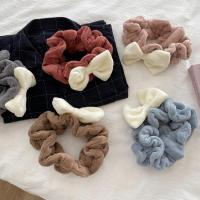 少女心蝴蝶结洗脸发带可爱撞色珊瑚绒头带化妆敷面膜束发带发饰品