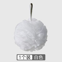 搓澡巾洗澡神器强力搓灰搓泥搓后背手套沐浴擦女士不疼不求人 白色浴花(1个装)