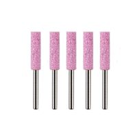 陶瓷砂轮磨头金刚石打磨头油锯电锯链条打磨磨链工具磨链器电动锉 砂轮4.0mm[锋利型]5个