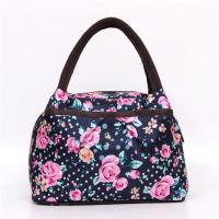 加厚防水牛津布包多功能妈妈手提小布包便当包饭盒袋休闲妈咪女包 7号 粉色玫瑰