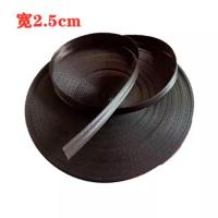 货车刹车绳捆绑带打包带扁带子安全带户外捆绑拖车绳刹车绳 黑色2.5厘米(0.8吨) 5米