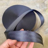 货车刹车绳捆绑带国标涤纶安全带加厚耐磨打包带拉车绳绳子马扎带 涤纶黑色3.7厘米宽(拉力1.5吨) 5米