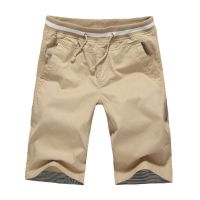 新疆棉M-5XL夏季五分裤男款中裤男装休闲短裤男裤工装沙滩短裤 9530款-卡其 M 收藏优先发货