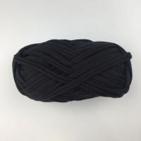 布条线透明包diy手工制作材料包泫雅钩包编织坐垫整套亚克力工具 黑色 布条线 一团不要拍