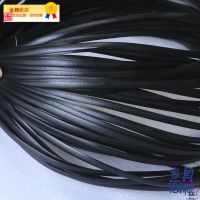 扁塑料藤条/修补编织藤皮PE扁藤材料片藤胶带 黑色8毫米宽1.2厚