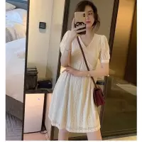 哺乳衣辣妈外出款可哺乳孕妇装产后喂奶期显瘦夏季女装哺乳连衣裙 杏色哺乳裙（短款）适合1米55以下 M码（建议90-110