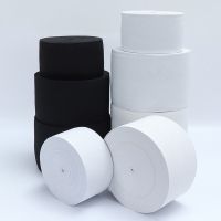 松紧带宽加厚加宽弹力带裤腰高弹力松紧腰带皮筋黑色服装辅料批发 白色(第二件半价) 宽2.0CM(5米)