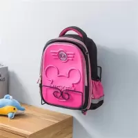 放书包的置物架幼儿园小学生挂书包神器家居用品儿童房包包收纳架 黑色
