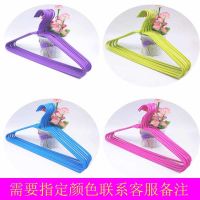 成人衣架子特粗款加粗加长衣架批发零售挂撑防滑大衣架带钩无钩款 38cm加粗无钩款 10只