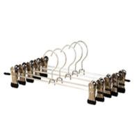 [20个10个5个装]家用金属裤架裤挂防滑衣服裤夹衣架裙夹服装店 5个装