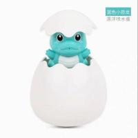 洗澡玩具下雨云朵小鸭子蛋宝宝孵蛋戏水玩具儿童浴室洒水喷水玩具 蓝恐龙*1个装[袋装]