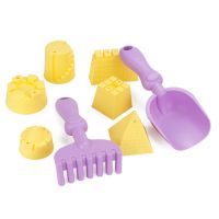 啵乐乐儿童沙滩玩具桶小铲子挖沙工具手推车男女孩戏水玩沙套装 沙滩5件套[不推荐]