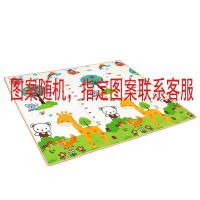 爬行垫婴儿早教宝宝加厚地垫可折叠环保儿童爬行垫子爬行垫爬爬垫 (新款回纹)双面图案随机 1.2米*1.8米*0.5厘米