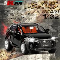 原厂 1:32 2019款雷克萨斯凌志LEXUS ES300H合金轿车汽车模型车模 LEXUS NX200H黑色