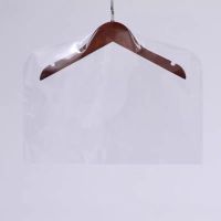 加厚服装店用透明防尘罩塑料家用半身大衣西服装衣服保护套罩袋子 宽47*高38双面20丝 10个装