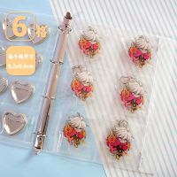 Cuteness吧唧挂件收纳册活页收藏册徽章钥匙扣动漫二次元收纳夹 活页/六格[2页]