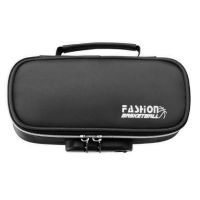 大容量笔袋火影忍者小学生文具盒动漫铅笔盒初高中生密码锁文具袋 黑色无图案