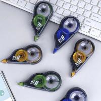 乐普升修正带大容量涂改带小学生改正带初中学生文具用品学习批发 试用款【1个装 共12米】颜色随机