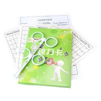 翻转拍视力训练器弱视近视远视散光矫正器儿童视力卡纠正仪反转拍 正负50度+5张视力卡及卡架