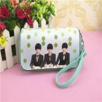 tfboys 王俊凯 王源 易烊千玺 密码锁笔袋手提文具盒送中性笔 蓝色3