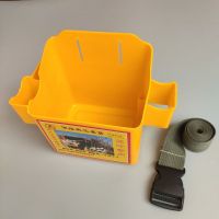 建筑木工钉子盒钉桶加厚熟胶多功能塑料工具包工具盒木工钉子腰包 工具盒+腰带1套