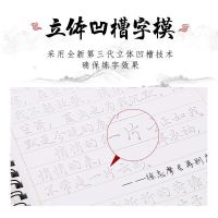 [15天练好字]字帖成人行楷速成大学男女生小清新硬笔书法练字贴 [随机一本] 3芯1笔1握