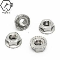 304不锈钢盖形/装饰/蝶形/手拧/法兰/防滑/尼龙/防松/锁紧螺母帽 304法兰螺母 M3[50个]