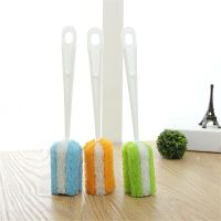 [3把装]厨房用品杯刷奶瓶刷强力去污洗杯子神器加长耐用清洁刷 双色杯刷3个装