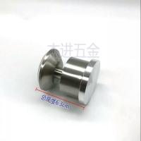 免打孔不锈钢管加厚玻璃台面专用家具脚垫柜脚桌脚茶几支撑腿 6.3cm