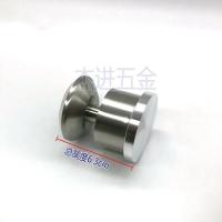 茶几腿免打孔不锈钢管加厚玻璃台面专用家具脚垫柜脚支撑腿 6.3cm