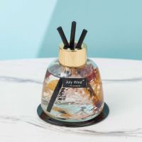 【香水】车载香水无火香薰精油家用室内汽车内饰装饰永生花摆件 #小苍兰120ml