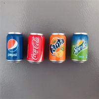 听装汽水冰箱贴磁贴个性创意磁扣强力吸铁石装饰磁性磁铁 听装4瓶/均高4cm