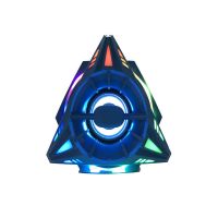 新款无线蓝牙音响七彩发光重低音炮迷你音箱手机电脑高音质大音量 [蓝色音皇版]+重低音音效 送音频线充电线 +2年换新