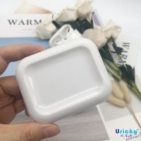 AirPods2代3代通用苹果蓝牙耳机无线充电器手机快充无线充电盒 陶瓷白[二代三代通用无线充]