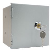 户外电瓶车充电插座防水盒室外家用防雨电源保护箱带锁明装防溅盒 带锁箱