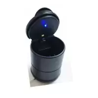 货车烟灰缸支架款夜光车载烟灰缸支架解放大货车悬挂式灯货车用品 单独烟灰缸一个(没赠品)