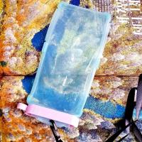 手机防水袋外卖神器骑手雨天装备防雨游泳户外防水用万能的 粉色夹+透明套
