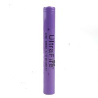 强光手电筒专用2节并联18650锂电池8000大容量加长并联连体电池组 1节加长18650并联电池