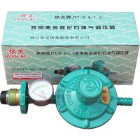 商用防爆液化气 煤气罐高压阀 猛火灶调压器减压阀门可调节 实惠款:绿色带表