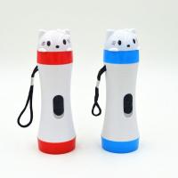 hello kitty可爱手电筒 KT猫LED手电筒 卡通可爱可换电池手电筒 kt 猫手电筒颜色随机 1个体验装