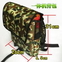 一体机锂电池专用背包户外40-70-80AH 12v蓄电瓶加厚防水双肩背包 高31*侧宽6.5*长26cm 逆变器不能用