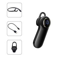 鹏莱高音质蓝牙耳机无线超长待机耳塞入耳式耳机vivo华为苹果通用 黑色(升级版)