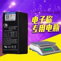 6V4ah儿童电动玩具摩托车6伏电子秤台称电瓶6V4.5AH童车蓄电池 4V4.5电子秤电池