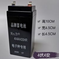 电子秤电池专用台秤衡顺4伏锂电池通用蓄电池4v5ah20HR玩具车 天力4伏4安