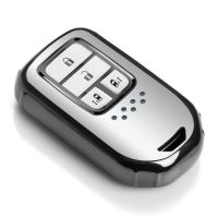 本田19/21款艾力绅混动舒适/豪华/至尊/风尚版16年车钥匙包套扣壳 B款月光银（单壳）